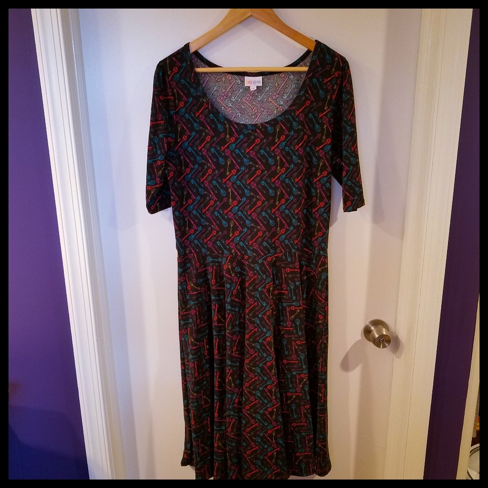 Skeleton Key Nicole Dress -Huge Unicorn!